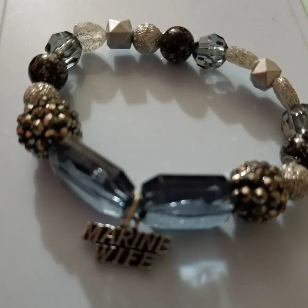 Marine wife bracelet